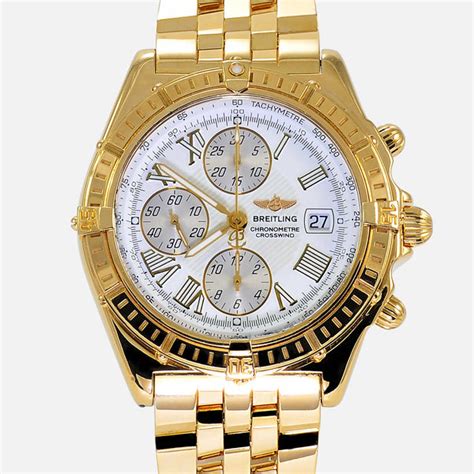 breitling watch gold|Meer.